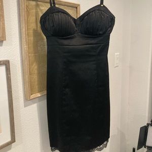 Beautiful, satin cocktail dress!